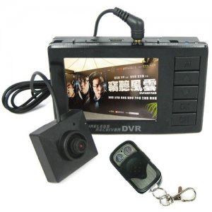 High-def DVR System with LCD Screen and Wireless Receiver